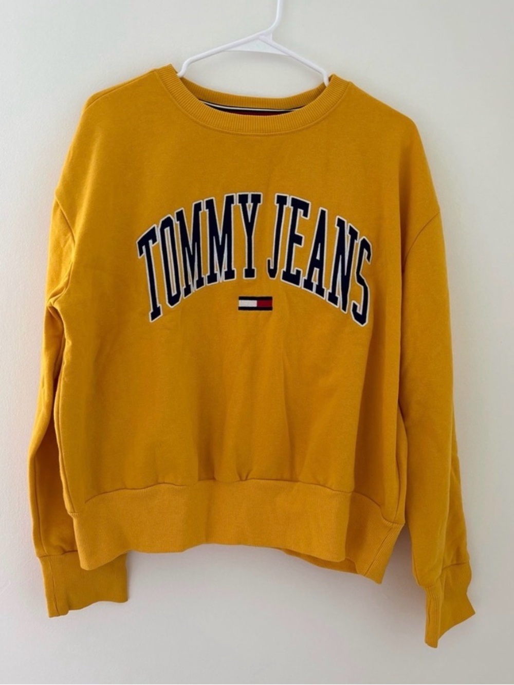 Yellow/Gold Tommy Hilfiger Collegiate Crewneck